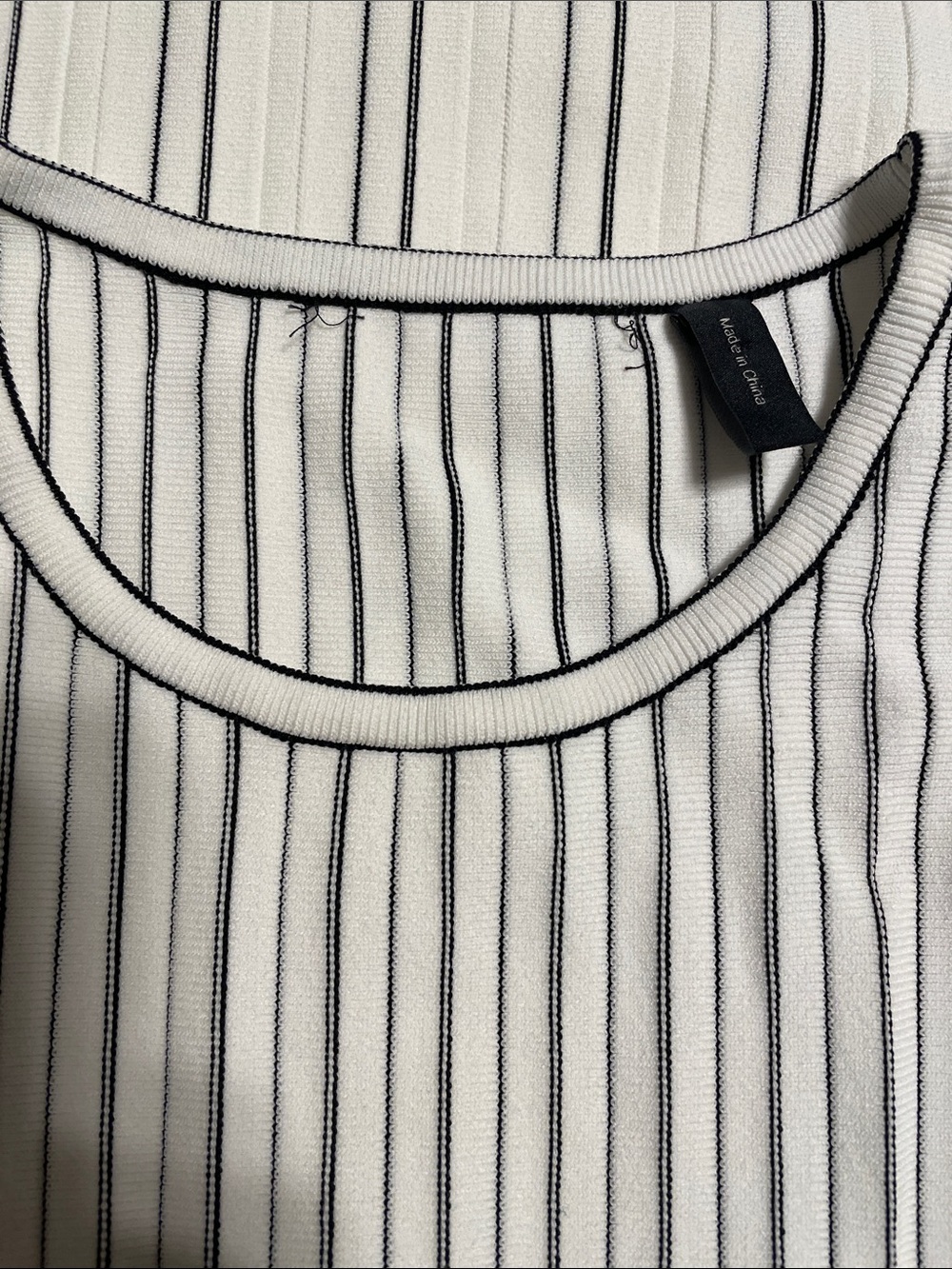 Theory Striped Fit n Flare Shell Dress - Picture 4 of 6